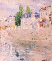 Morisot, Berthe - The Quay at Bougival